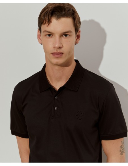 POLO SLIM FIT BLACK
