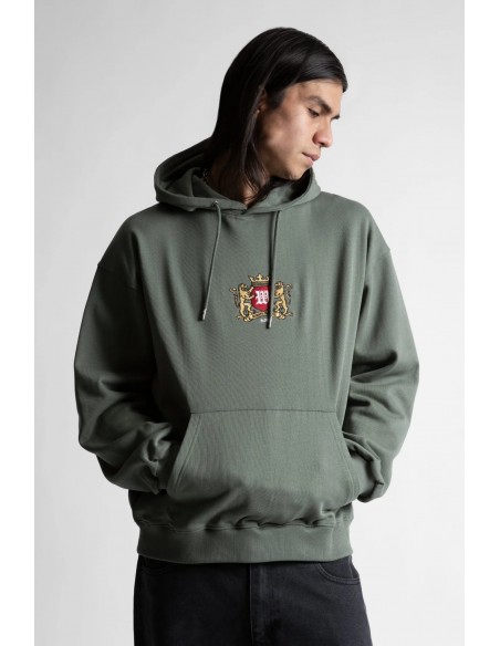 CREST HOODIE LICHEN GREEN