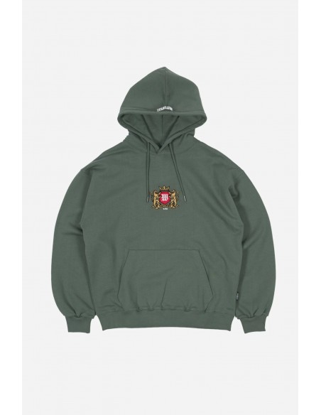 CREST HOODIE LICHEN GREEN