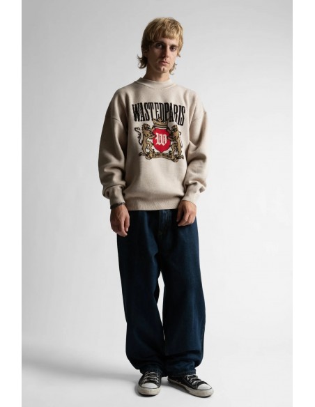 CREST SWEATER SAHARA