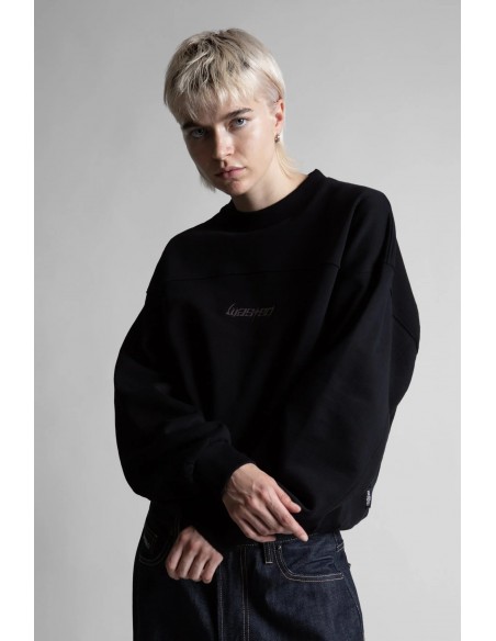 SWITCHBLADE BOXY CREWNECK BLACK