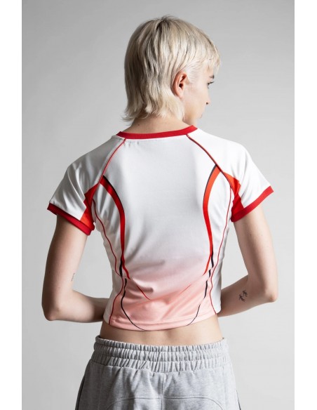 WM SPINE FOOTBALL JERSEY WHITE