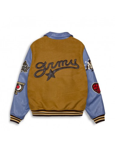 MUD´S THE RESIDENCE BASEBALL JACKET BROWN