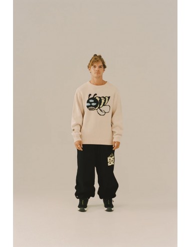 THE SWARM DC SHOES X GRIMEY RAW HONEY KNIT SWEATER