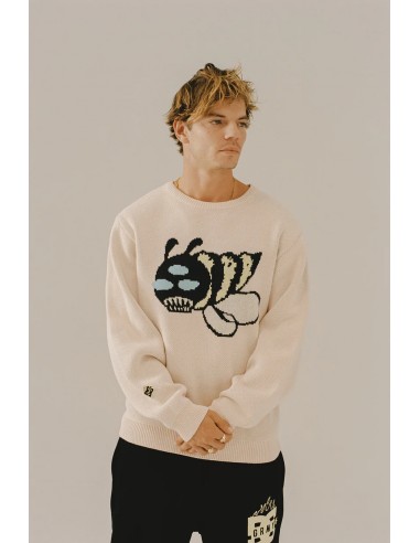 THE SWARM DC SHOES X GRIMEY RAW HONEY KNIT SWEATER