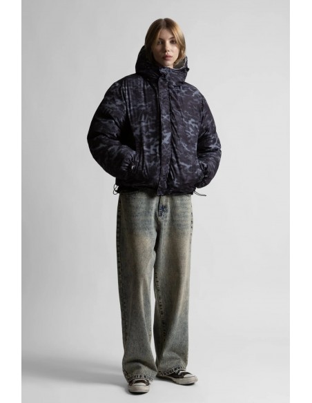 DIGICAMO REVERSIBLE PUFFER JACKET CAMO