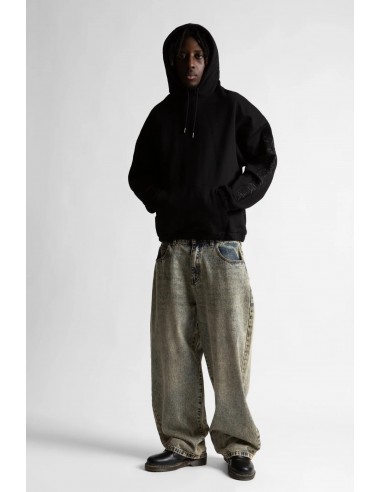 BURY BOXY HOODIE BLACK