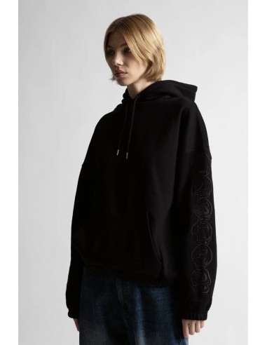 BURY BOXY HOODIE BLACK