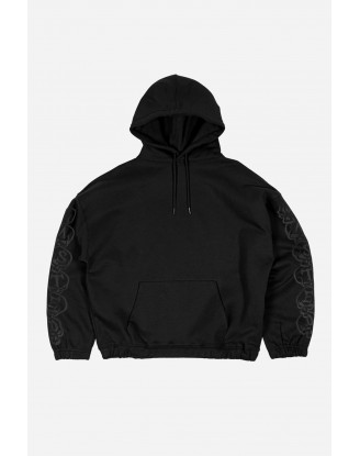 BURY BOXY HOODIE BLACK