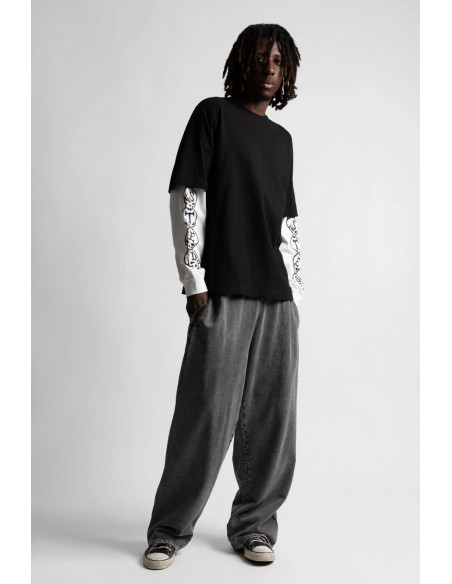 BURY T-AGE BLACH WHITE