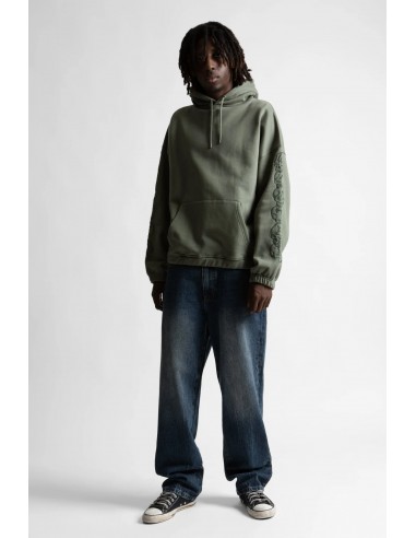 BURY BOXY HOODIE LICHEN GREEN