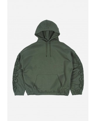 BURY BOXY HOODIE LICHEN GREEN