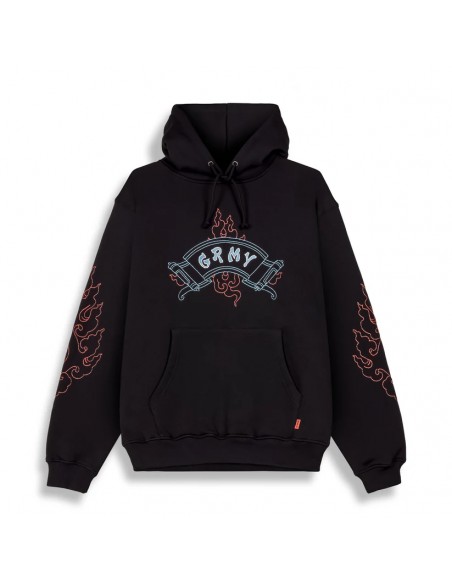 SAMPANS REGULAR HOODIE BLACK