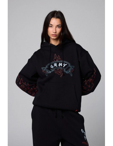 SAMPANS REGULAR HOODIE BLACK