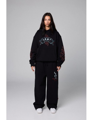 SAMPANS REGULAR HOODIE BLACK