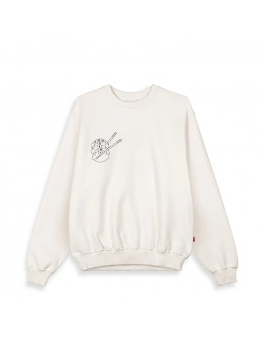 SAMPANS VINTAGE CREWNECK OFF WHITE