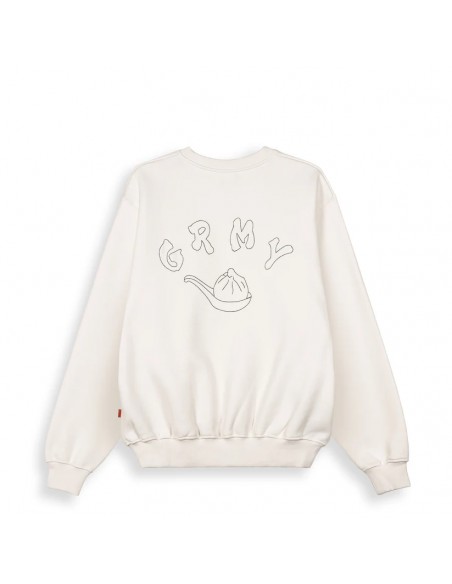 SAMPANS VINTAGE CREWNECK OFF WHITE