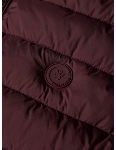 CHALECO ACOLCHADO BURDEOS