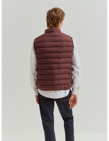 CHALECO ACOLCHADO BURDEOS