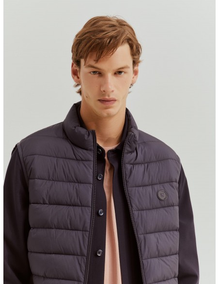 CHALECO ACOLCHADO MARINO