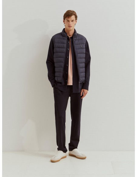 CHALECO ACOLCHADO MARINO