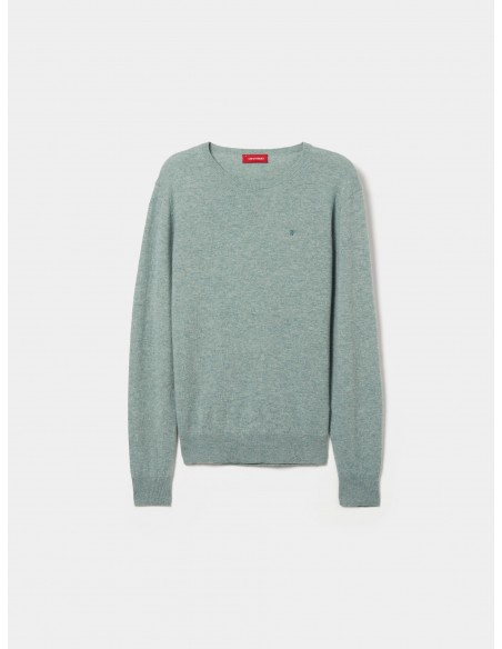 JERSEY LANA Y CACHEMIRA VERDE