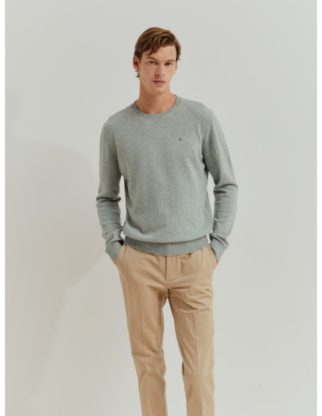 JERSEY LANA Y CACHEMIRA VERDE