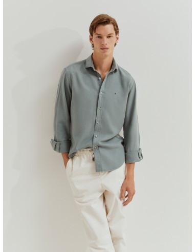 CAMISA SLIM FIT VERDE