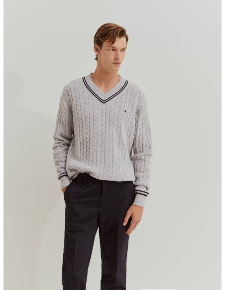 PANTALON CHINO SLIM FIT MARINO