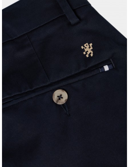 PANTALON CHINO SLIM FIT MARINO