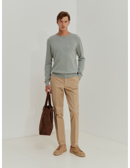 PANTALON CHINO SLIM FIT BEIGE