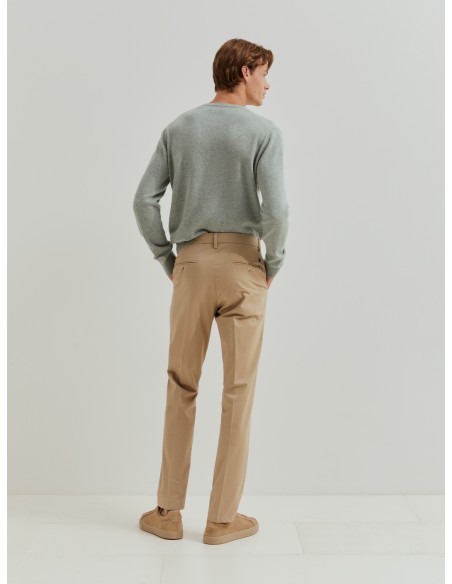 PANTALON CHINO SLIM FIT BEIGE