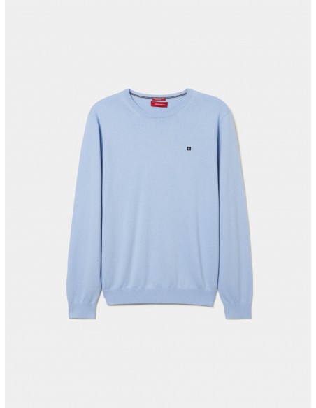 SUETER CACHEMIRA CELESTE