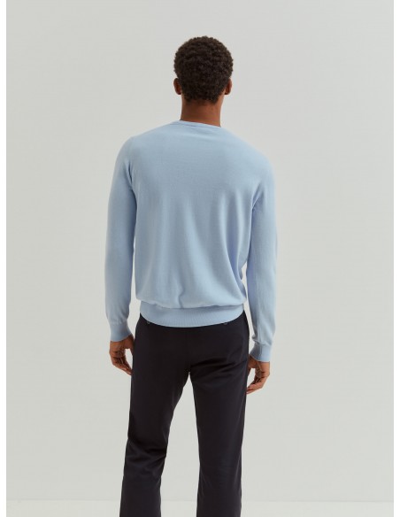 SUETER CACHEMIRA CELESTE