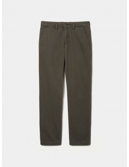 PANTALON CHINO REGULAR VERDE