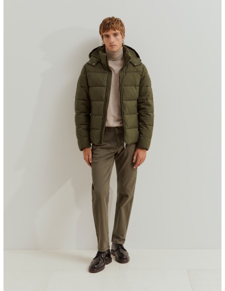 PANTALON CHINO REGULAR VERDE