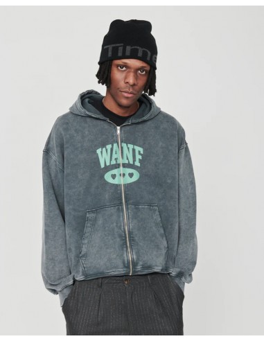 SCHOOL BOXY HOODIE CHARCOAL