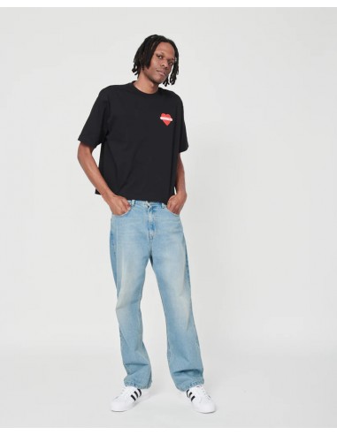 UNION LOVE BLACK BOXY T-SHIRT