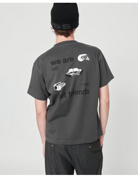 CREATIVE TIMELESS T-SHIRT CHARCOAL